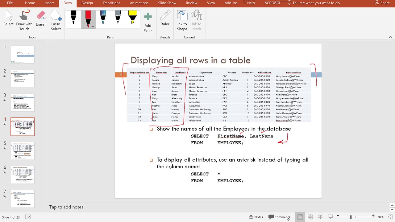 Tutorial SQL DML 01 - YouTube