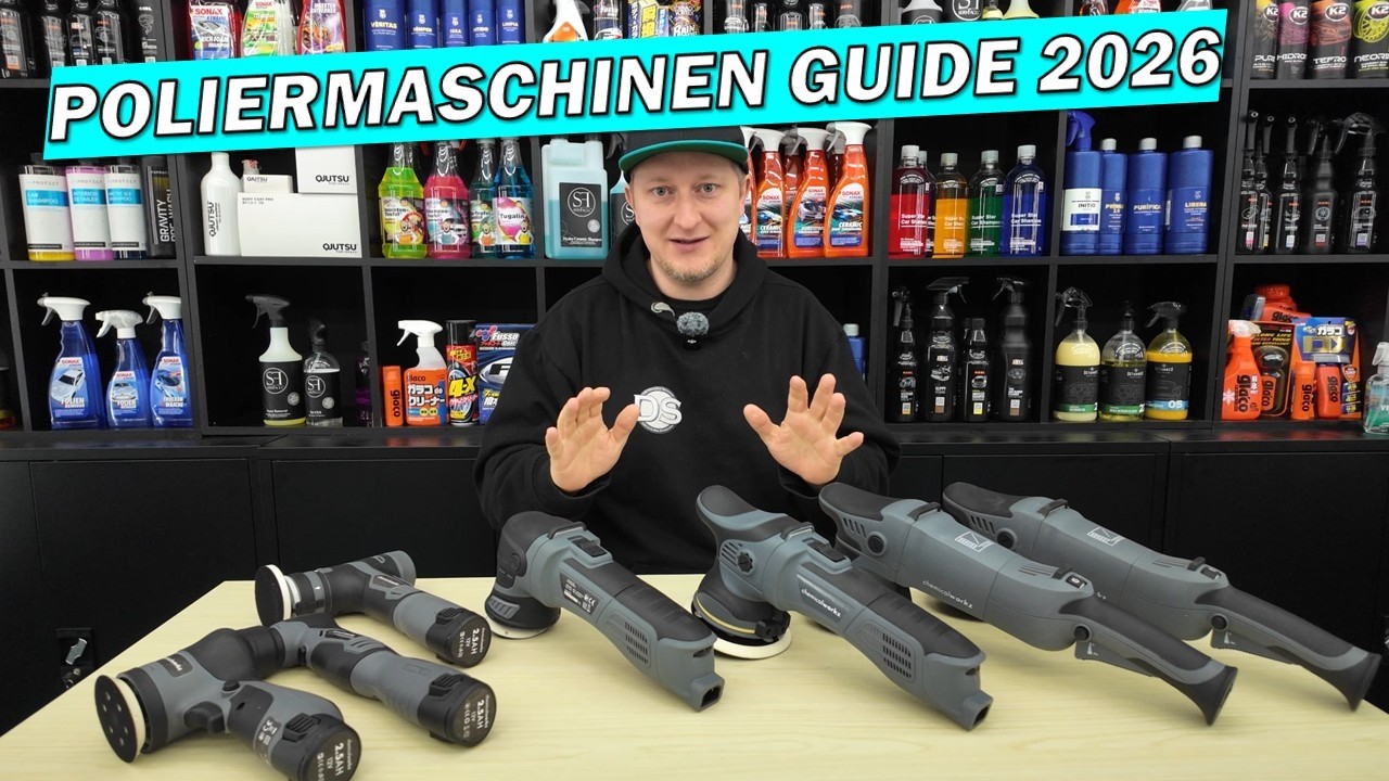 Mit welcher Poliermaschine soll ich starten? So findest du die perfekte Poliermaschine für DICH!