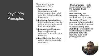 Celebrity Fair Information Practice Principles FIPPs presentation video Net Worth