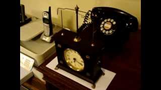 "Ignatz" Horolovar flying pendulum (ball/string) clock
