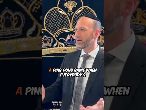 Time to Put The Ball Down - R. Tzvi Sytner - TorahAnytime.com