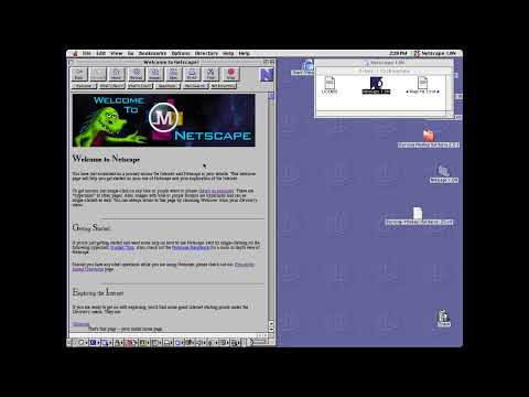 Apple Macintosh - Netscape Navigator 1.0N (1994) Netscape