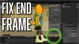 Blender Animation Stops at Frame 250? Fix the Timeline End Frame