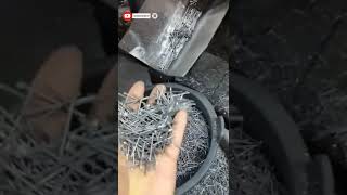 Amazing satin/pin making factory scene