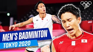 🇯🇵 Kento Momota wins his Olympic debut match at Tokyo 2020 🏸