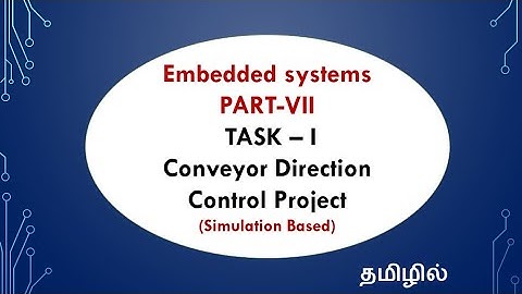 Embedded systems - Part-VII - TASK 1 - EFU
