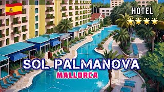 MALLORCA SOL PALMANOVA 4* HOTEL FULL TOUR | ROOM, FOOD, BEACHES, ENTERTAINMENT | OCTOBER 2023