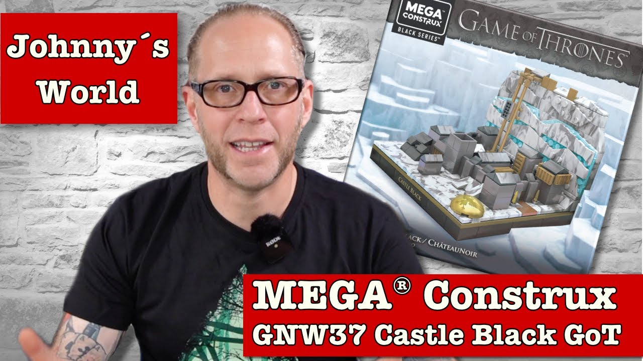 Mega Construx GoT Game of Thrones Die Schwarze Festung GNW37 Lego kombinierbar 