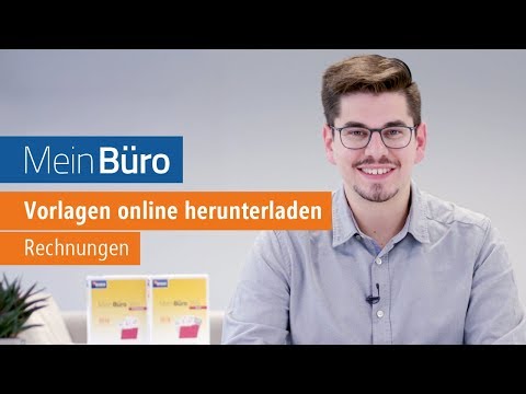 Rechnungsvorlagen online herunterladen mit WISO Mein Büro Desktop