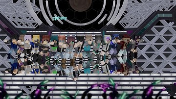 [MMD X Friends] FUN | Some as Minecraft Characters