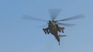 боевая работа экипажей вертолетов Ми 28 армейской авиации ЗВО в ходе проведения СВО