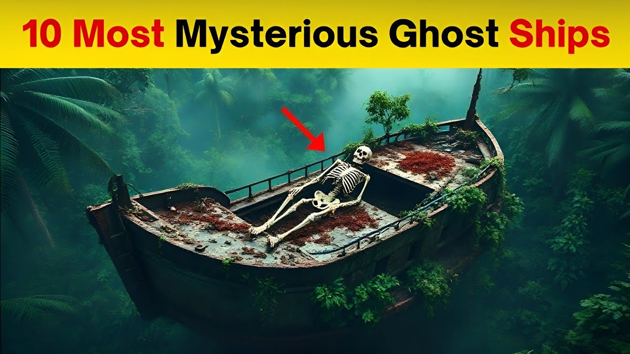 10 Most Mysterious Ghost Ships Ever Found | Unsolved Ocean Mysteries Explained