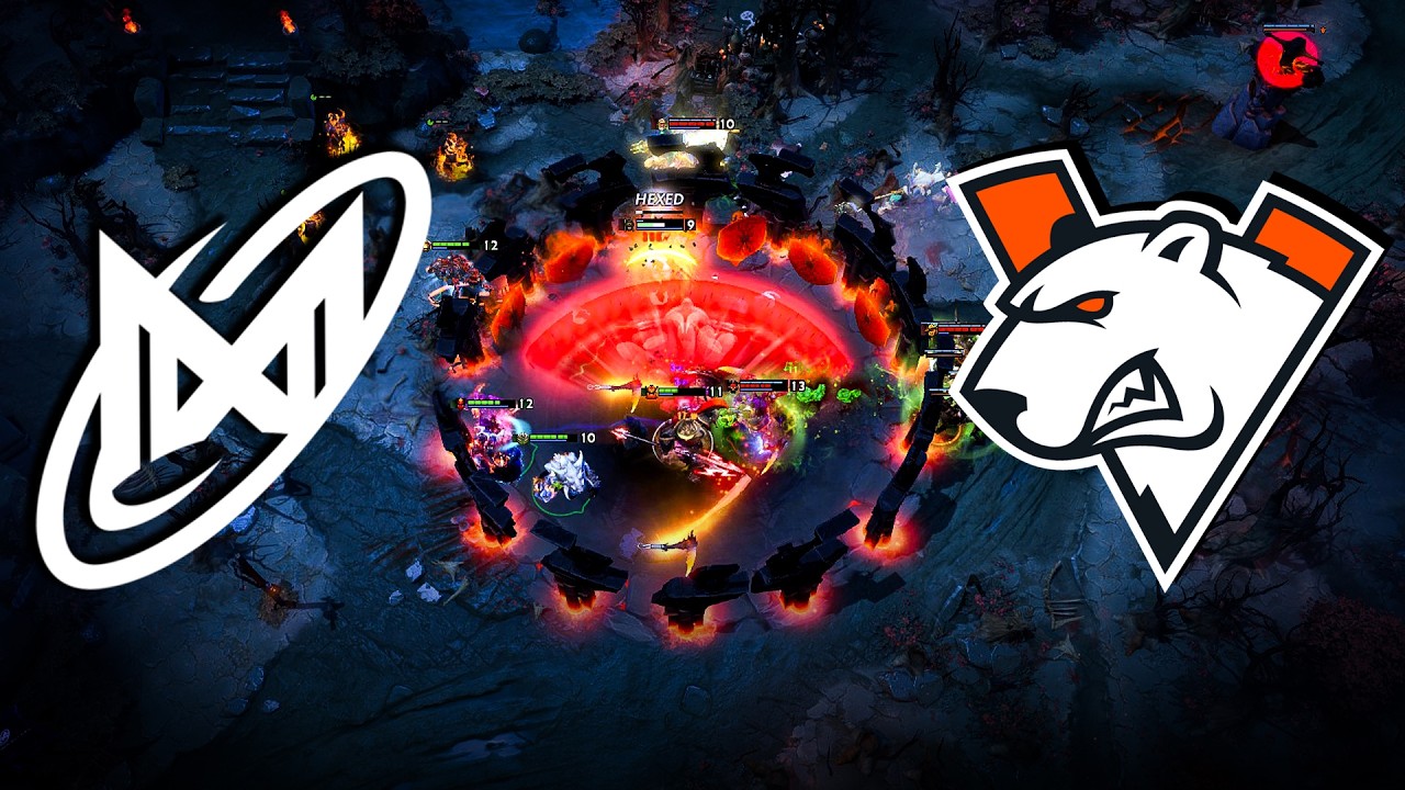 NIGMA vs VIRTUS.PRO - WHAT A GAME !! DreamLeague Division 2 Season 3