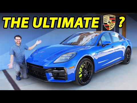 The All-New Porsche Panamera Is Ridiculous! V8 Turbo Vs V6 Driving Review 2024