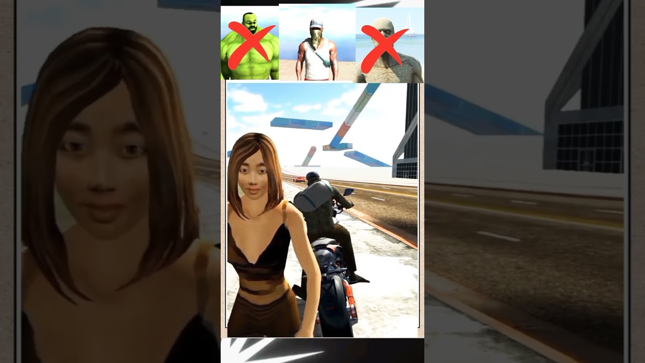 indian bike driving 3d character best video