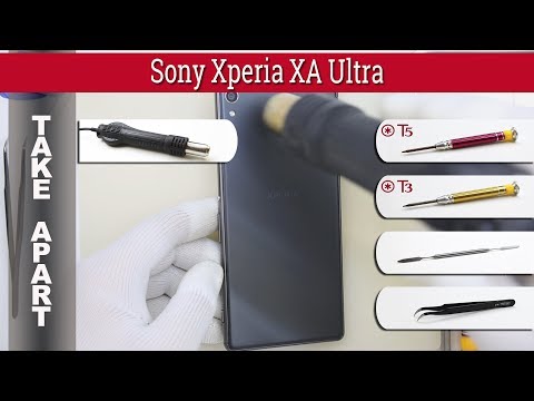 How to disassemble 📱 Sony Xperia XA Ultra F3211/F3212 Take apart Tutorial