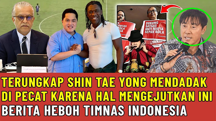 🔴TERUNGKAP SHIN TAE YONG MENDADAK DI PECAT PSSI KARENA HAL MENGEJUTKAN INI ~ BERITA HEBOH TIMNAS