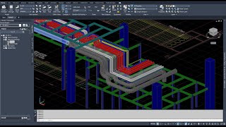 [AP3D] PIPE RACK PIPING-6 (AutoCAD PLANT 3D Tutorial : Piping-3)