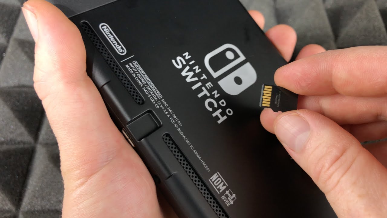 Nintendo Support: How to Insert/Remove microSD Cards