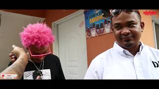 ENTREVISTA EXCLUSIVA A "EL ALFA EL JEFE"  "LIL PUMP", EN UN BARRIO  DE HERRERA ( REP. DOM.)