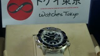 Seiko Monster SRP657 Royal Blue Limited Edition Review by WatchesTokyo
