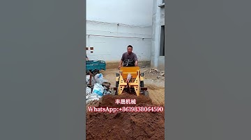 Global delivery of small loaders. Looking for agents #Loader # Made in China.