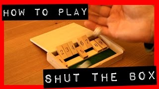 Shut the Box Traditional Pub Game | How to Play (Rules) screenshot 4