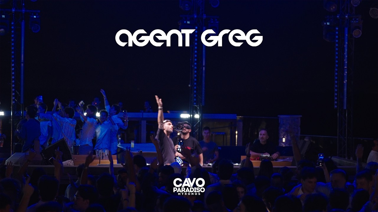Agent Greg — Live at Cavo Paradiso, Mykonos | Summer 2025 - YouTube