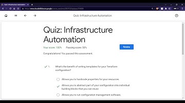 Quiz: Infrastructure Automation #quiz