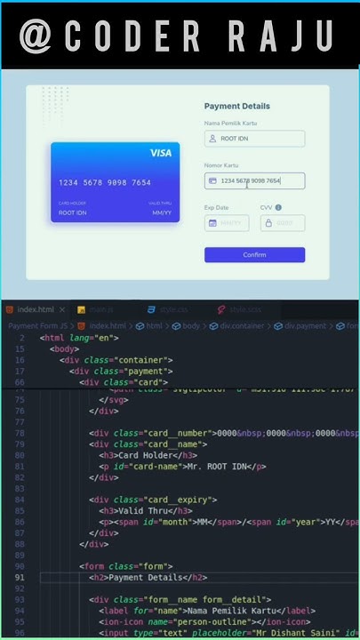 How to design Payment getway in css!!! .. #animaton #css #html # ...