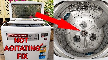 LG Washing Machine Not Agitating Fix in 5-Minutes Top Load