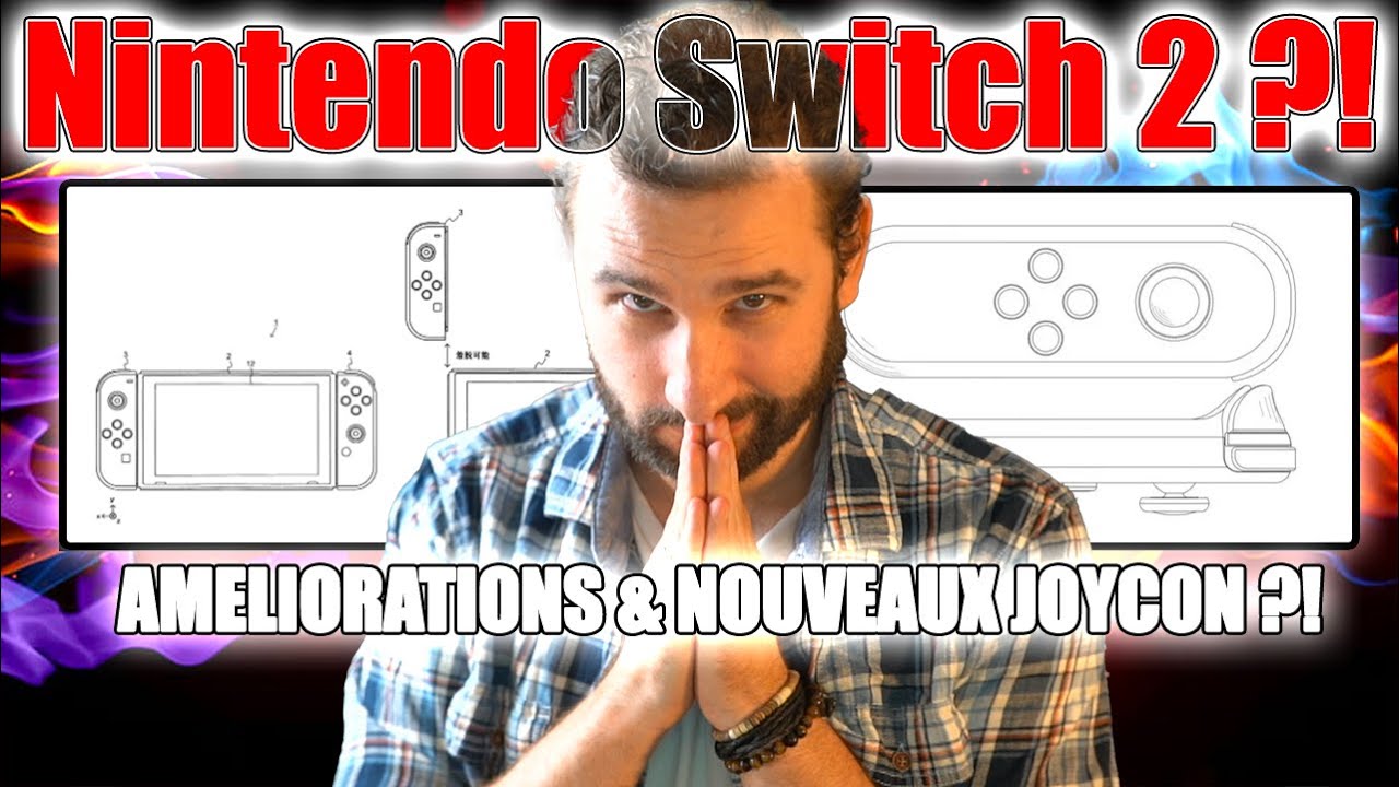 Nintendo Switch : Un brevet évoque une nouvelle version des Joy-Con avec un  stylet, les images