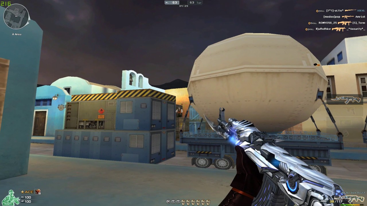 CF XIEXL:AK47-Iron Beast FFA GamePlay