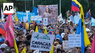 Download lagu Machado supporters demand her return and presidential elections in Venezuela