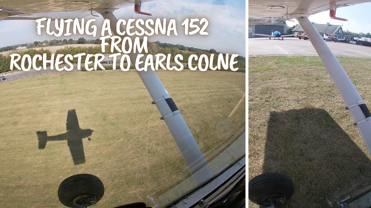 Flying From Rochester to Earls Colne in a Cessna 152 YouTube