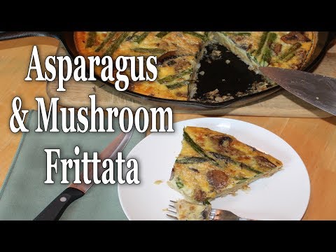 Asparagus and Mushroom Frittata