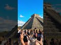 Sunlight Awakens Kukulkan Pyramid on Equinox 🐍☀️ #ancient #chichenitza #equinox