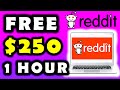 Earn $250 in 1 Hour With Reddit (Available Worldwide) - Make Money Online | Branson Tay's Channel