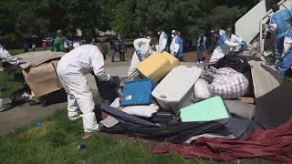 Dc Officials Clear Out Homeless Encampments In Foggy Bottom