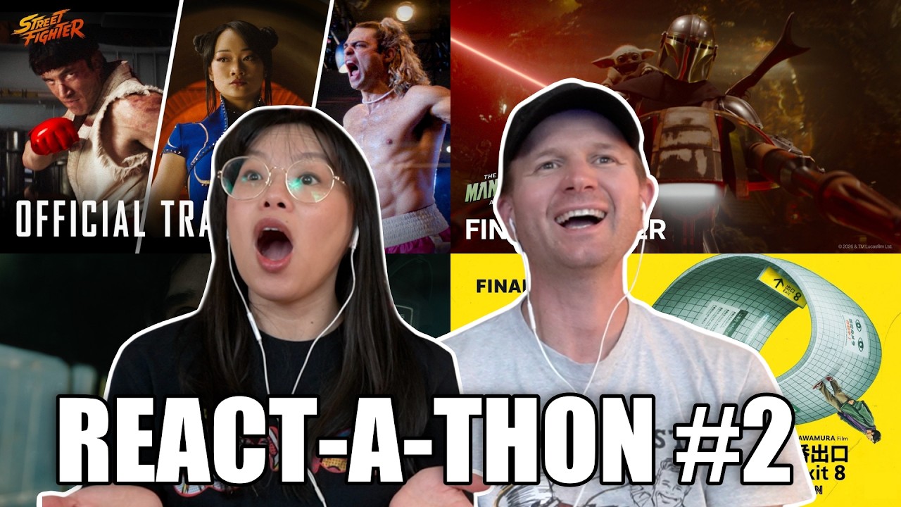 PERFECT! Reacting To Street Fighter + The Mandalorian & Grogu + The Dog Stars + Exit 8 React-A-Thon