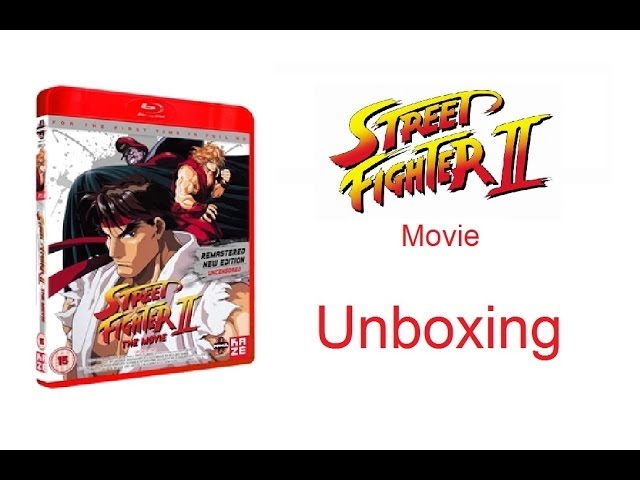 Street Fighter II The Animated Movie 4K UHD [Blu-ray  