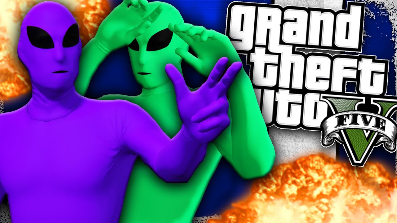GTA 5 - Taking The Aliens Back Home! | Comedy Gaming