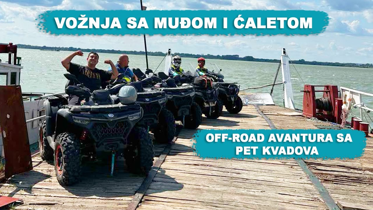 Vožnja sa Muđom i Ćaletom - Off road avantura sa 5 CFMOTO kvadova