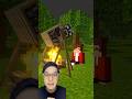 JJ đang đói bụng thì có con bò xuất hiện #funny #minecraftshorts