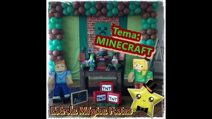 Festa Minecraft: +79 Ideias e Dicas Criativas Para Sua Festa