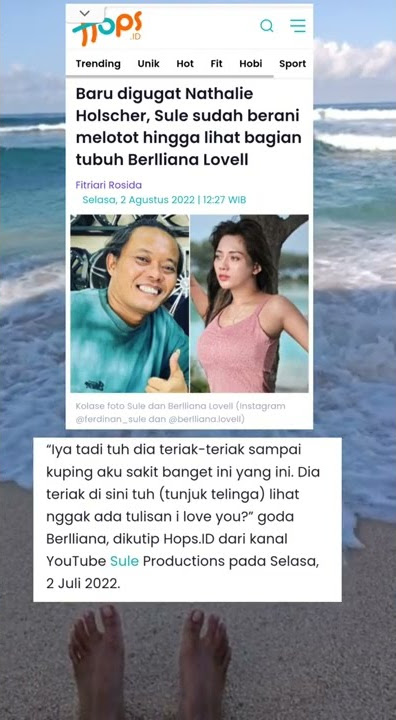 SULE LIRIK CEWEK BARU? #SULE #NATALIE #PUTRIDELINA #NATHALIEHOLSCHER