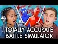TOTALLY ACCURATE BATTLE SIMULATOR | TABS (Teens React: Gaming)