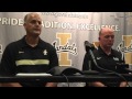 Spear, Petrino give statement on incident with reporter