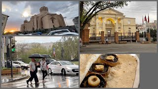 19.04.24, Fr. Tnits minchev Ajapnyaki BK. Yntir sunk ev piti, restoranum. Arev, qami, andzrev.