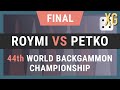 Backgammon World Championship 2019 Final - Eli Roymi vs Petko (XG + commentary)